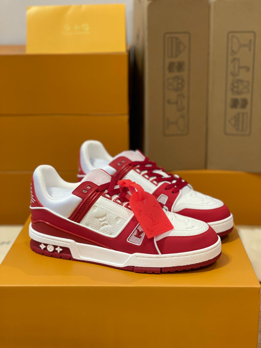 LV Trainer White & Red