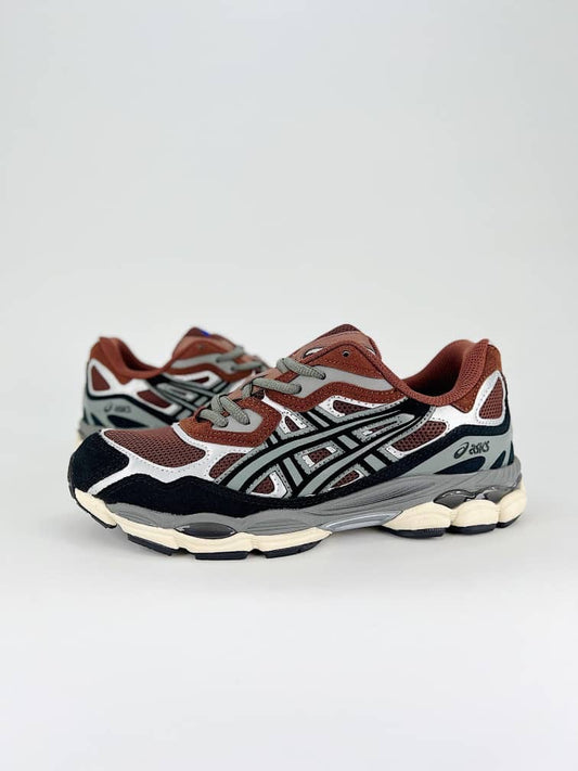 ASICS - GEL NYC REDDISH BROWN STEEPLE GREY