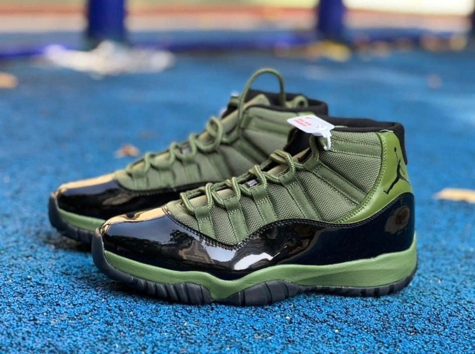 Jordan 11 Olive