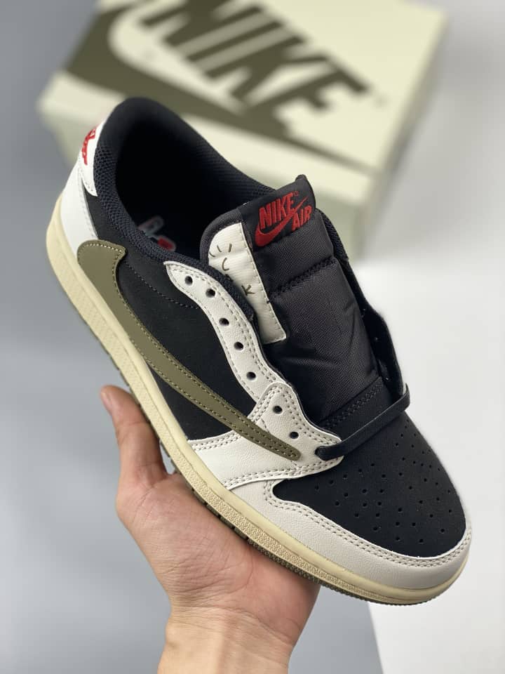 Jordan 1 Retro Low OG SP Travis Scott Olive