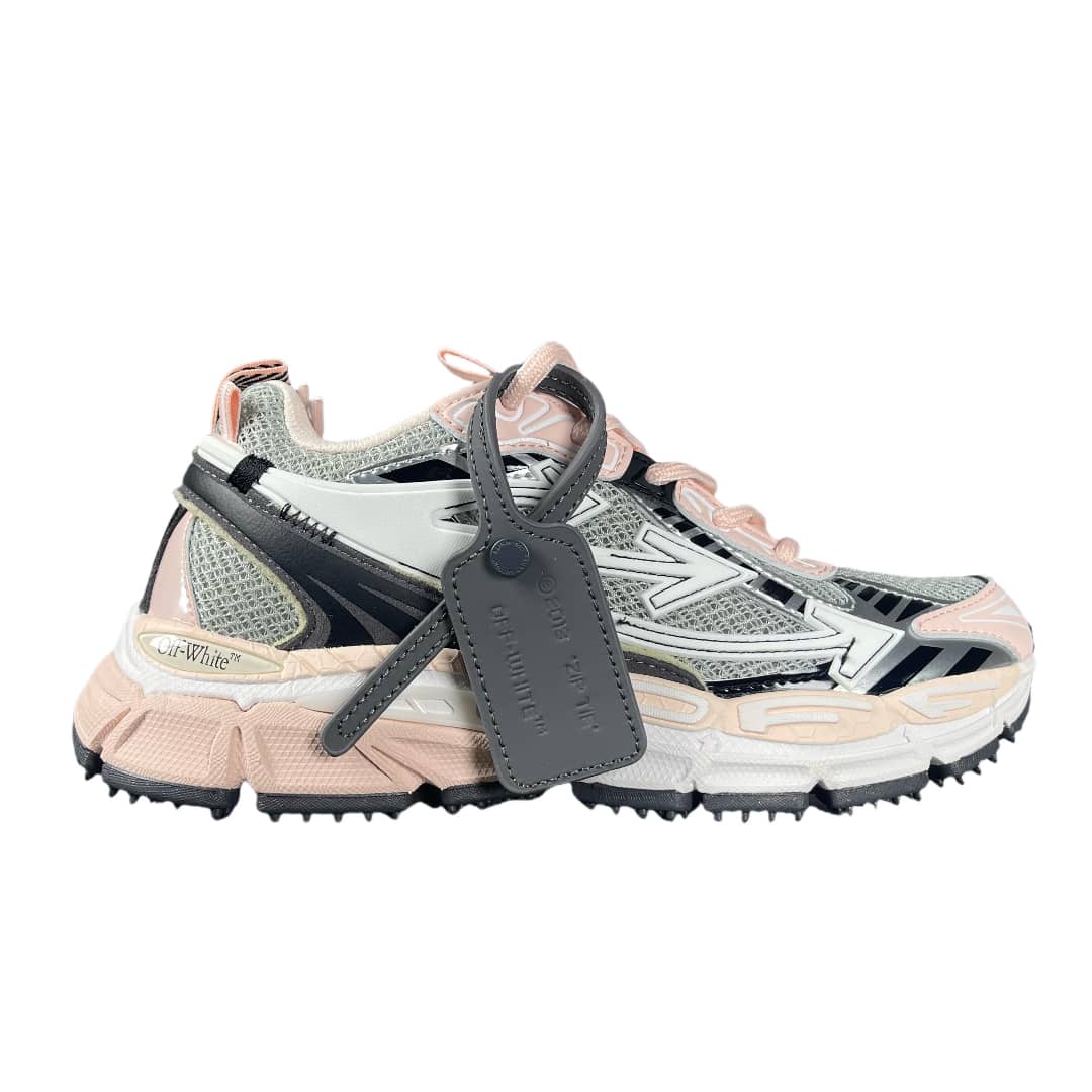 Off-White be Right Back Pink & Silver