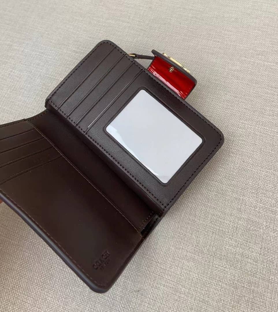 Luxury Red  C O A C H  Wallet