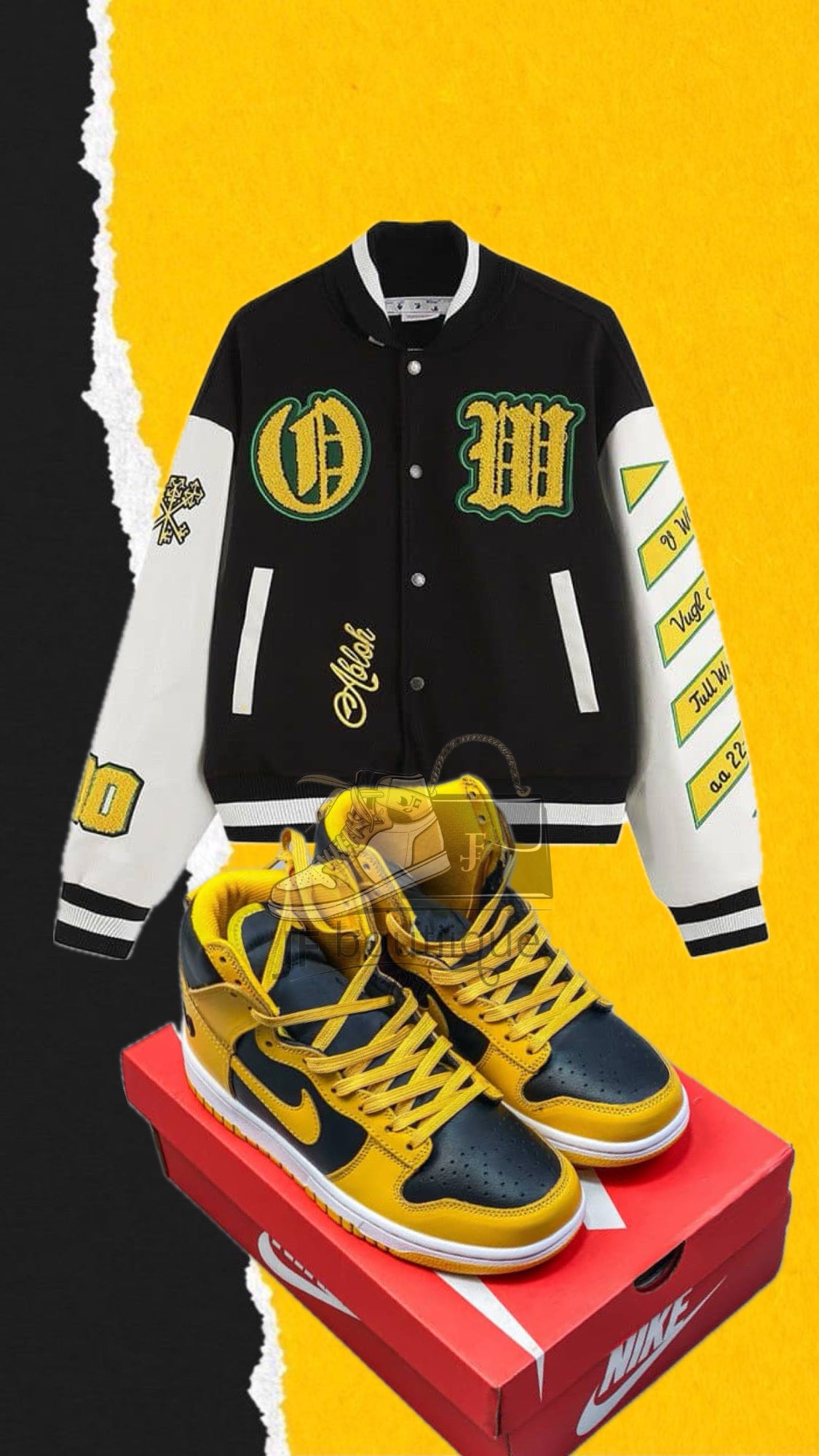 Combo Dunk High Retro & Lesther Varsity