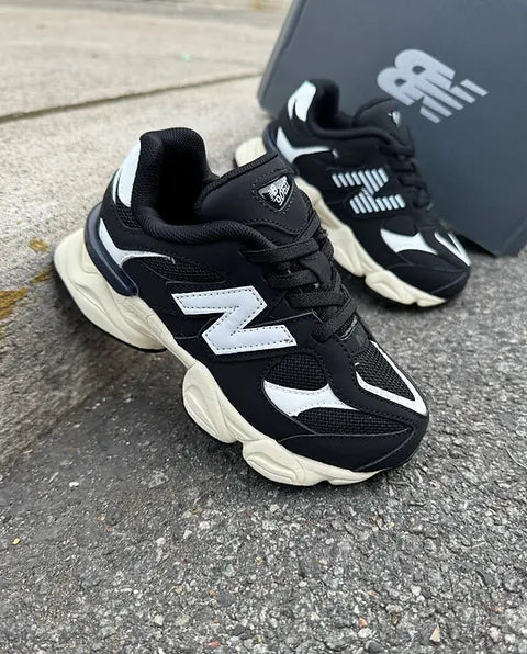 NB 9060 Kids Panda White Black