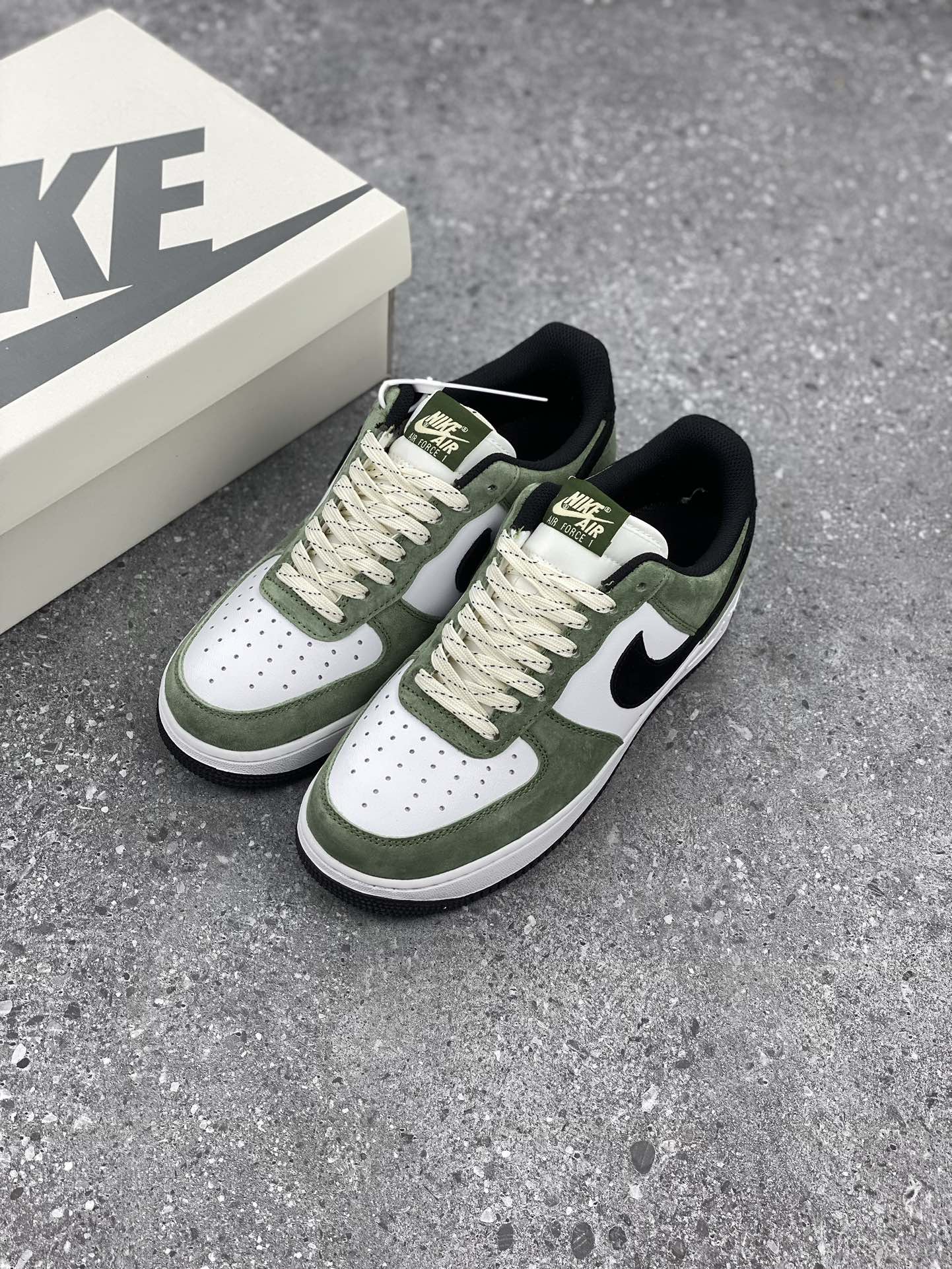 Air Force 1 Olive & Black