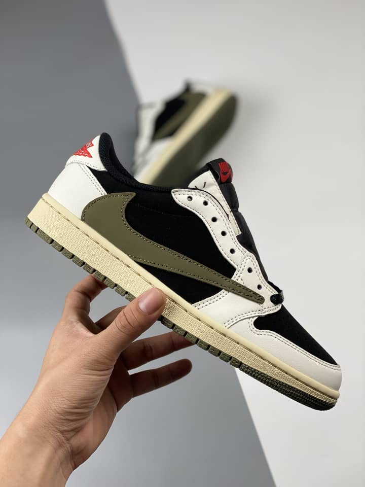 Jordan 1 Retro Low OG SP Travis Scott Olive