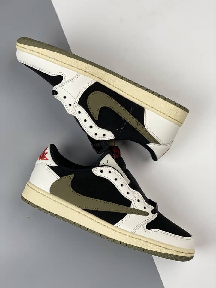 Jordan 1 Retro Low OG SP Travis Scott Olive