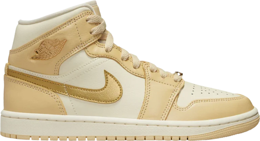 Air Jordan 1 Mid ‘Pale Vanilla Gold’