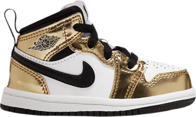 Air Jordan 1 Mid SE TD ‘Metallic Gold’