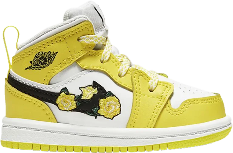 Air Jordan 1 Mid SE TD ‘Rose Patch – Dynamic Yellow’