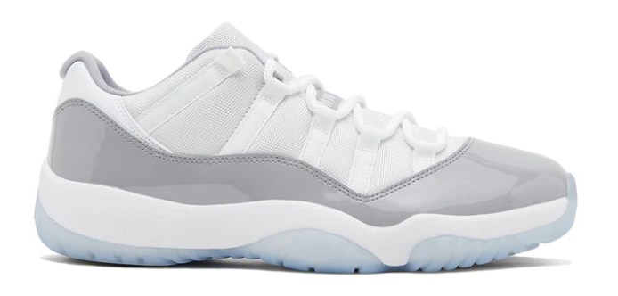 Jordan 11 Retro Low Cement Grey