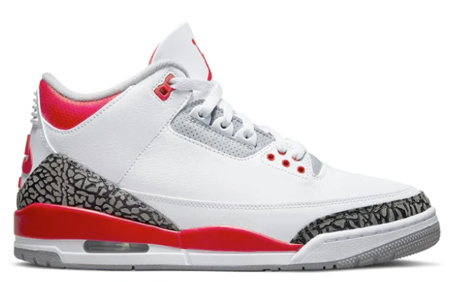 Jordan 3 Retro Fire Red