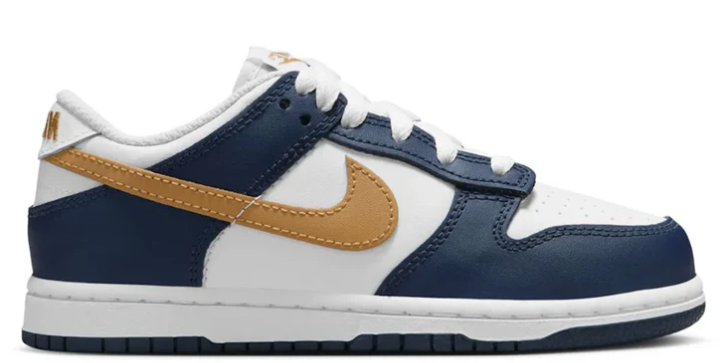 Nike Dunk Low Midnight Navy Whea