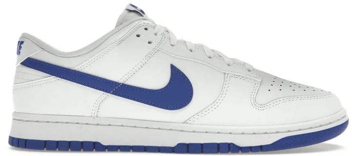 Nike Dunk Low White Hyper Royal