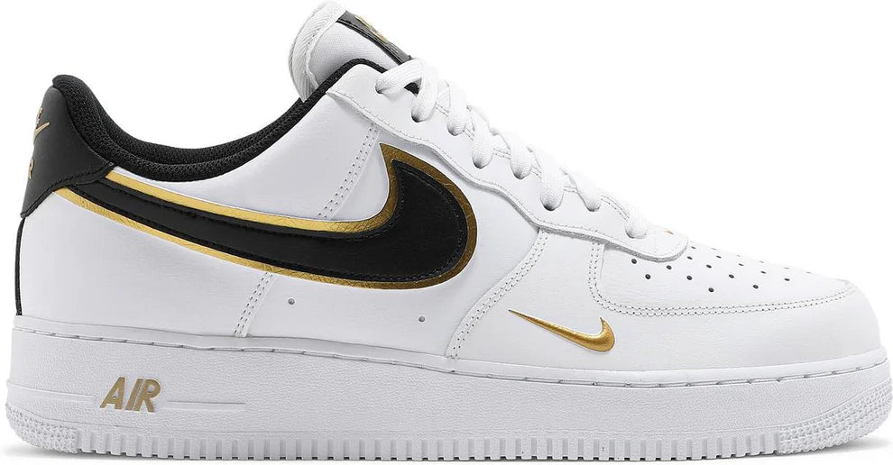 Air Force 1 '07 LV8 'Metallic Swoosh Pack - White Metallic Gold'